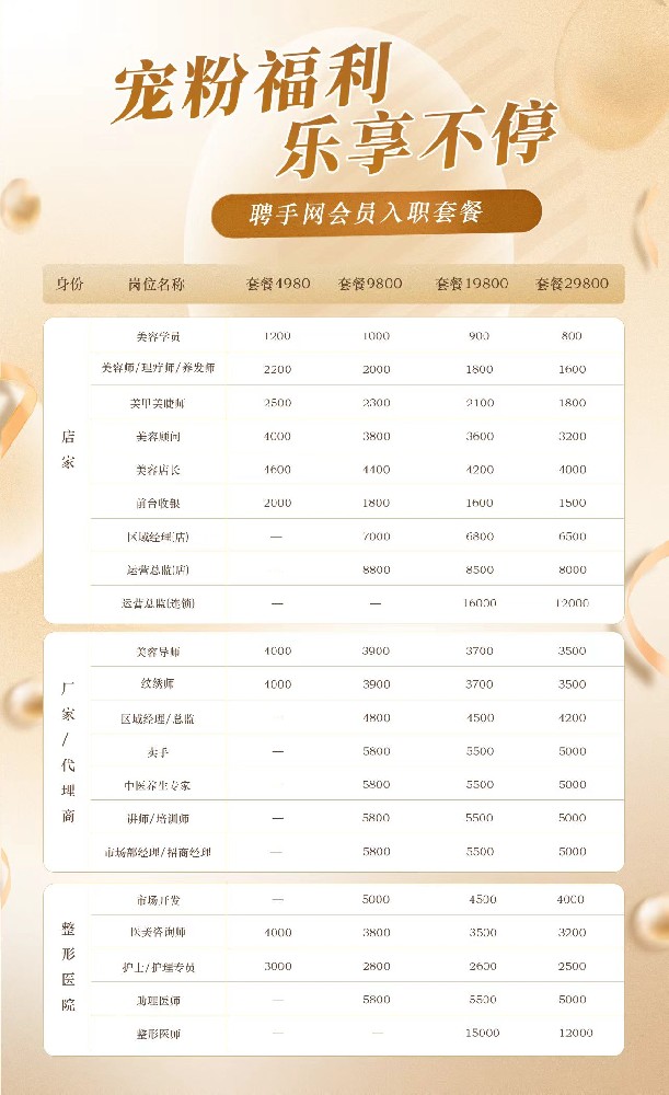 入职套餐